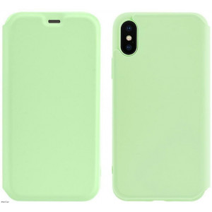 Θήκη Hoco Colorful Series Liquid Silicone για Apple iPhone X / XS Πράσινο 6931474719706